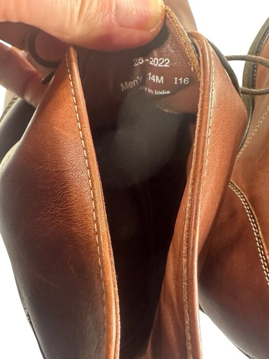Johnston Murphy Men’s Size 14 M Calder Chukka Desert Boots Brown Leather Crepe main image 7